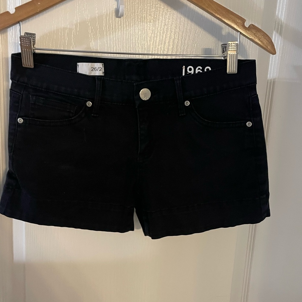 1969 Women's Black‎ Jean Shorts